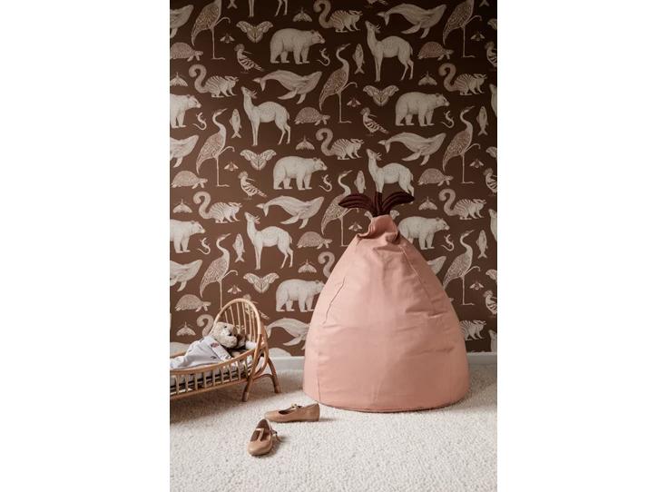 Ferm-Living-Pear-Bean-Bag-Dusty-Rose