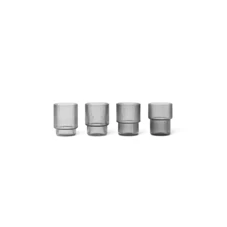 Ferm-Living-Ripple-glas-6cl-smoked-grey-set-van-2