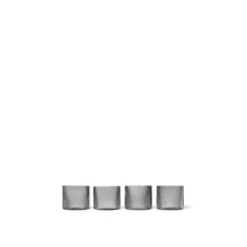 Ferm-Living-Ripple-lage-glazen-set-van-4-D76cm-H61cm-20cl-smoked-grey