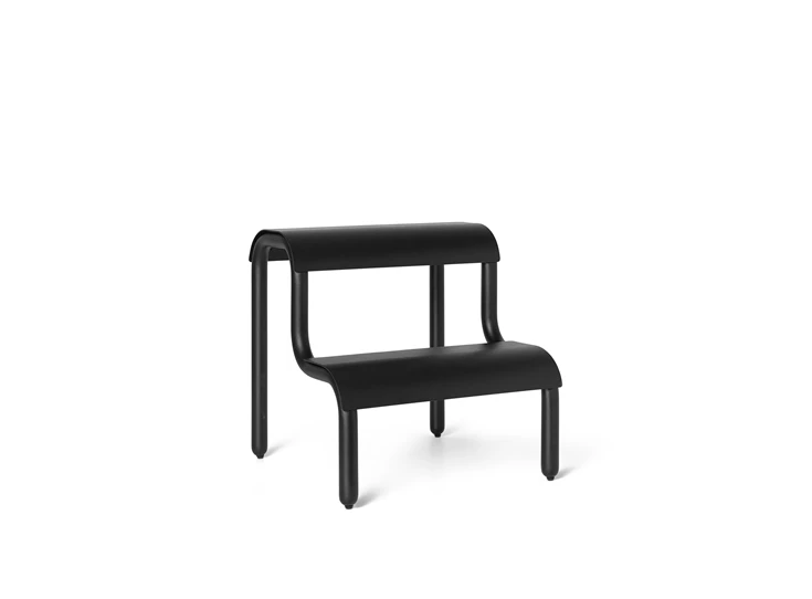 Ferm-Living-Up-Step-stoel-kruk-H362cm-B357cm-zwart