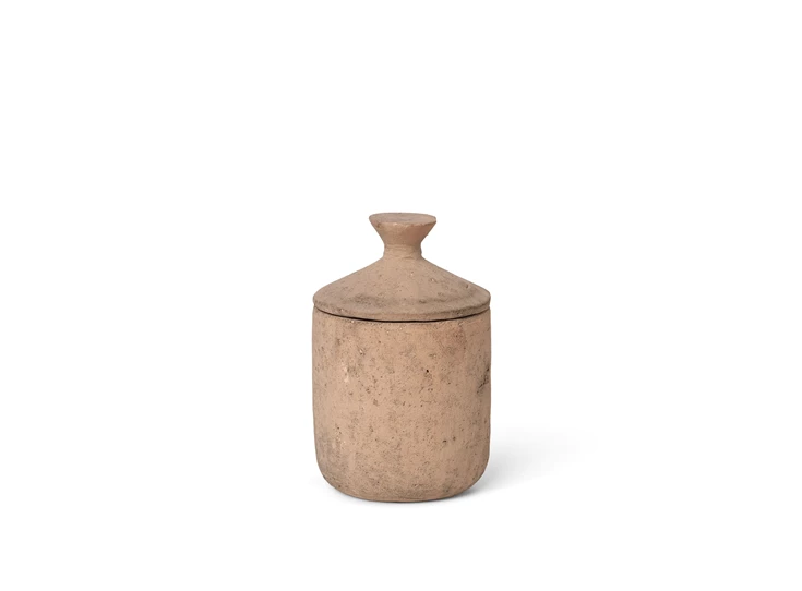 Ferm-Living-Ura-geurkaars-D8cm-H13cm-pale-sienna-chamomille-scent