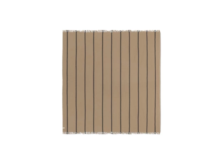 Ferm-Living-Yard-Picnic-Blanket-outdoor-deken-180x180cm-sand-zwart