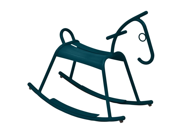 Fermob-Adada-schommelpaard-blue-acapulco