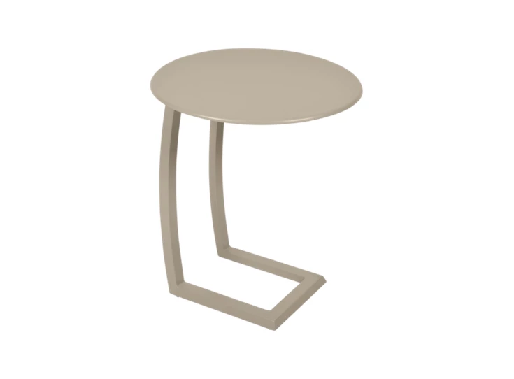 Fermob-Alize-bijzettafel-diameter-48cm-muscade