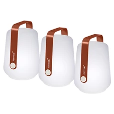 Fermob-Balad-tafellamp-mini-set-van-3-H12cm-ocre-rouge