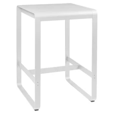 Fermob-Bellevie-hoge-tafel-74x80cm-blanc-coton-wit