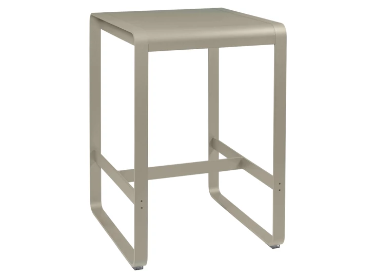 Fermob-Bellevie-hoge-tafel-74x80cm-muscade