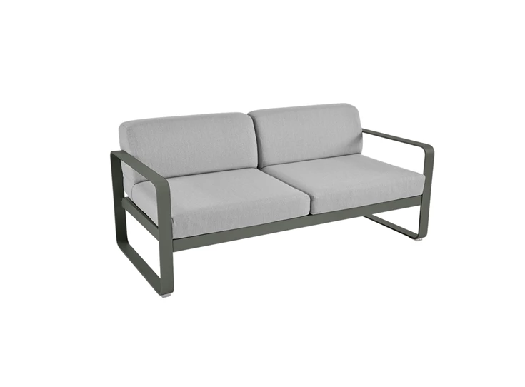 Fermob-Bellevie-sofa-2-zit-160x75x71cm-romarin-stof-gris-flanelle