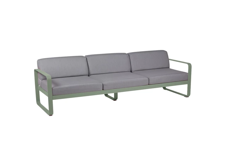 Fermob-Bellevie-sofa-35-zit-235x75x71cm-cactus-stof-gris-flanelle