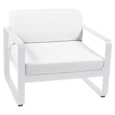 Fermob-Bellevie-sofa-eenzit-85x75x71cm-blanc-coton-wit-stof-blanc-grise