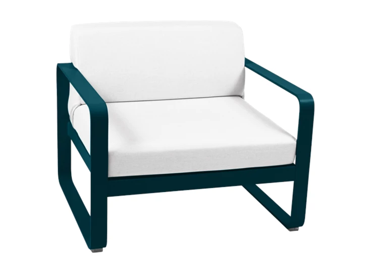 Fermob-Bellevie-sofa-eenzit-85x75x71cm-bleu-acapulco-stof-blanc-grise