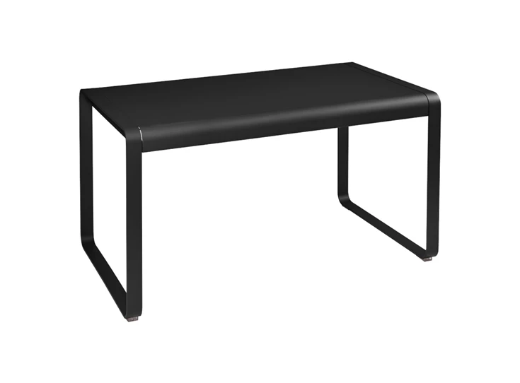 Fermob-Bellevie-tafel-140x80cm-reglisse-zwart