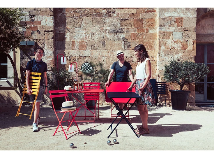 Fermob-Bistro-table-pliante-71x71cm-citron-givre