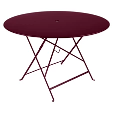 Fermob-Bistro-tafel-D117cm-cerise-noire