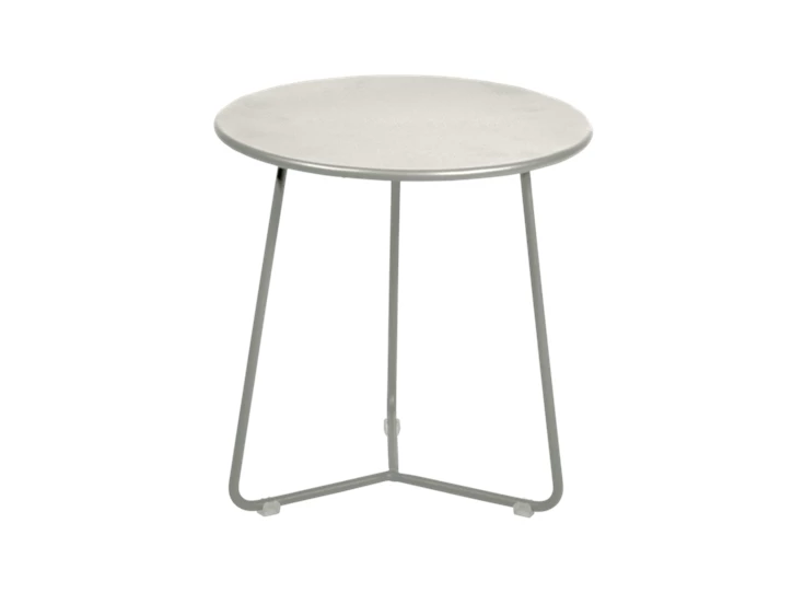 Fermob-Cocotte-tabouret-bas-table-gris-argile