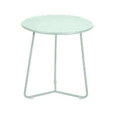 Fermob-Cocotte-tabouret-bas-table-menthe-glaciale