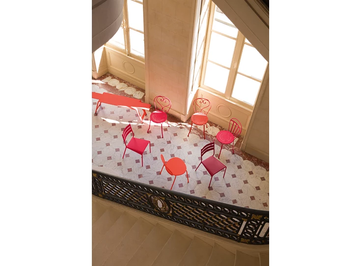 Fermob-Facto-chaise-rose-praline