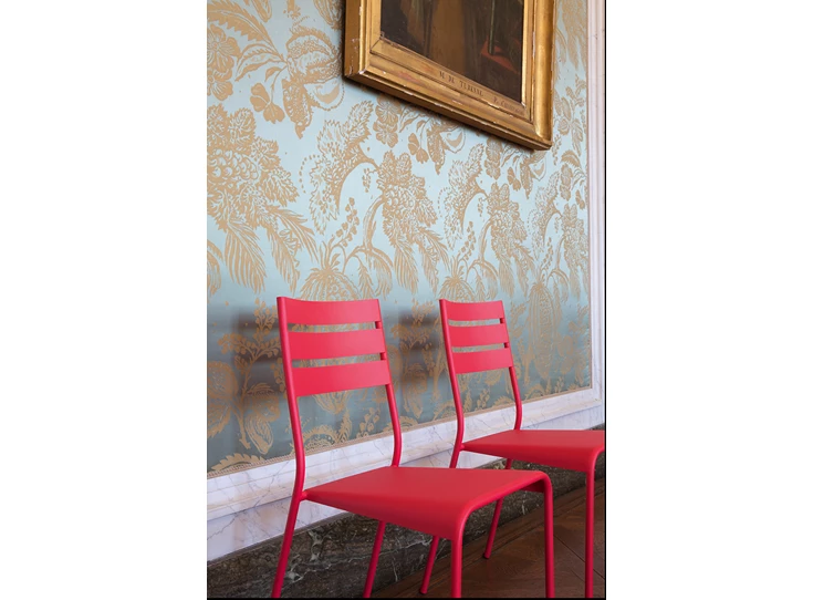 Fermob-Facto-chaise-rose-praline