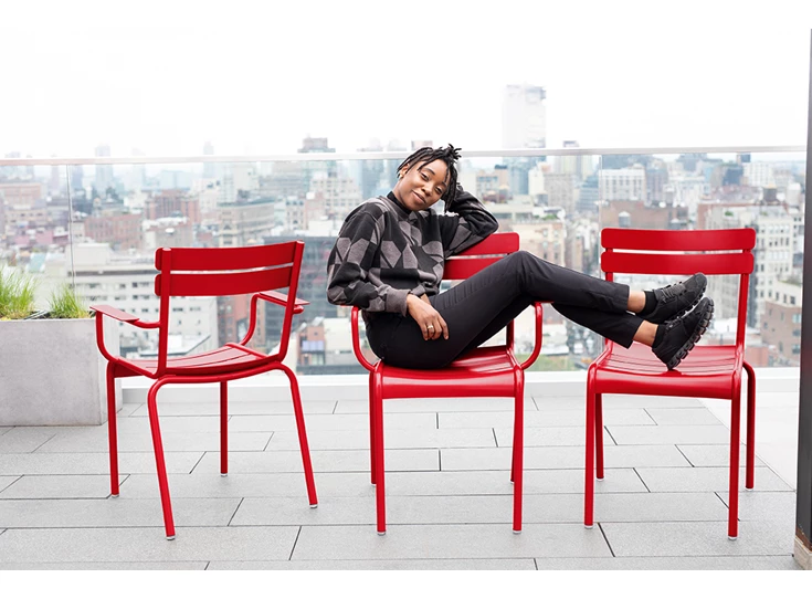 Fermob-Luxembourg-chaise-clay-grey