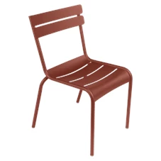 Fermob-Luxembourg-chaise-ocre-rouge