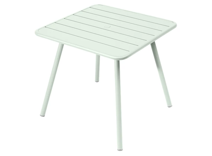 Fermob-Luxenbourg-table-80x80cm-menthe-glaciale