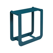 Fermob-Nevado-hout-houder-60x60x265cm-bleu-acapulco