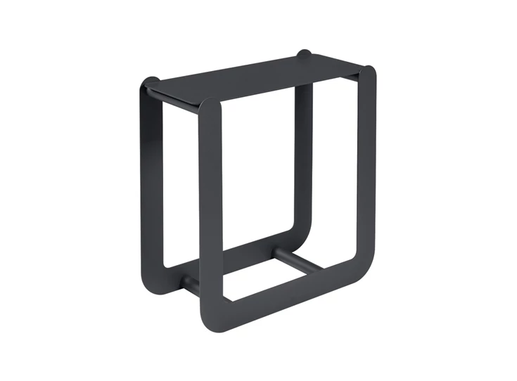 Fermob-Nevado-hout-houder-60x60x265cm-carbone