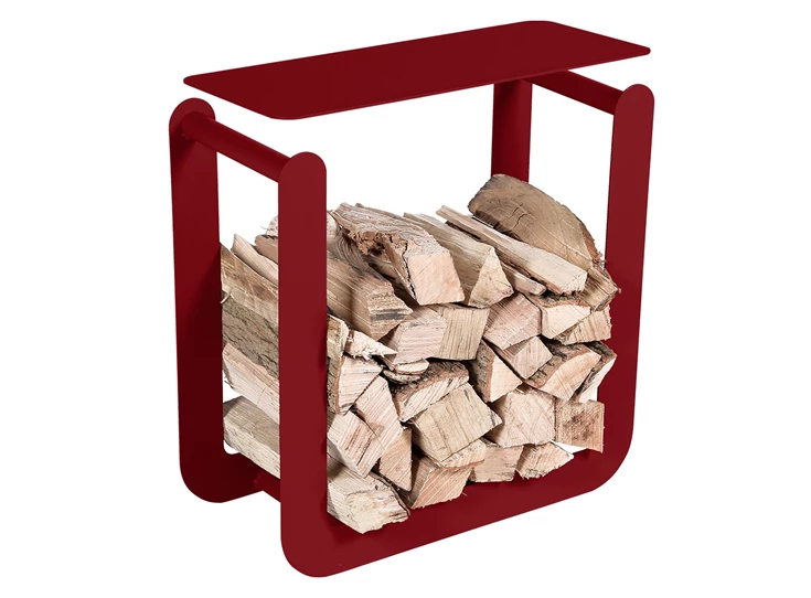 Fermob-Nevado-hout-houder-60x60x265cm-piment