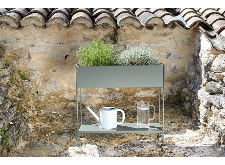 Fermob-Picolino-rek-planthouder-menthe-glaciale