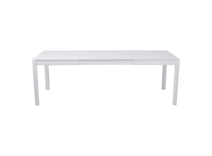 Fermob-Ribambelle-tafel-met-2-verlengstukken-149234-x-100cm-blanc-coton-wit