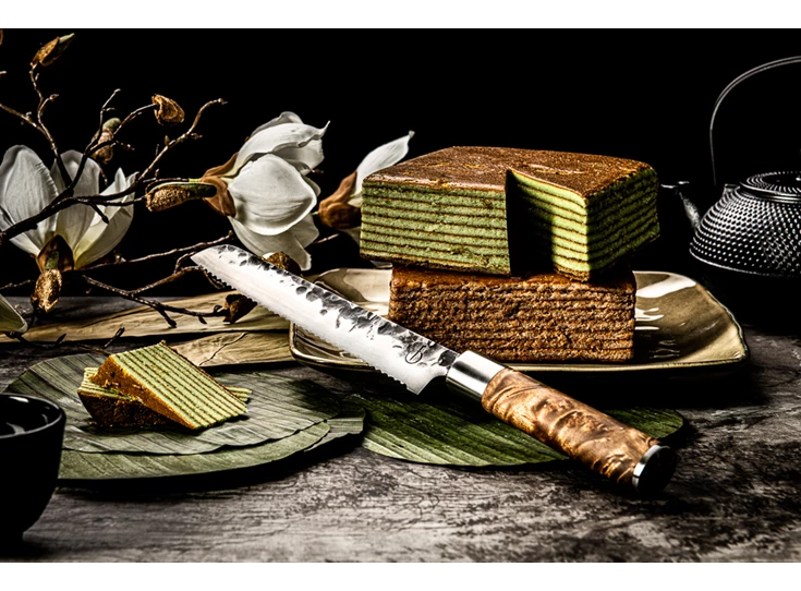 Forged-VG10-wortelhout-broodmes