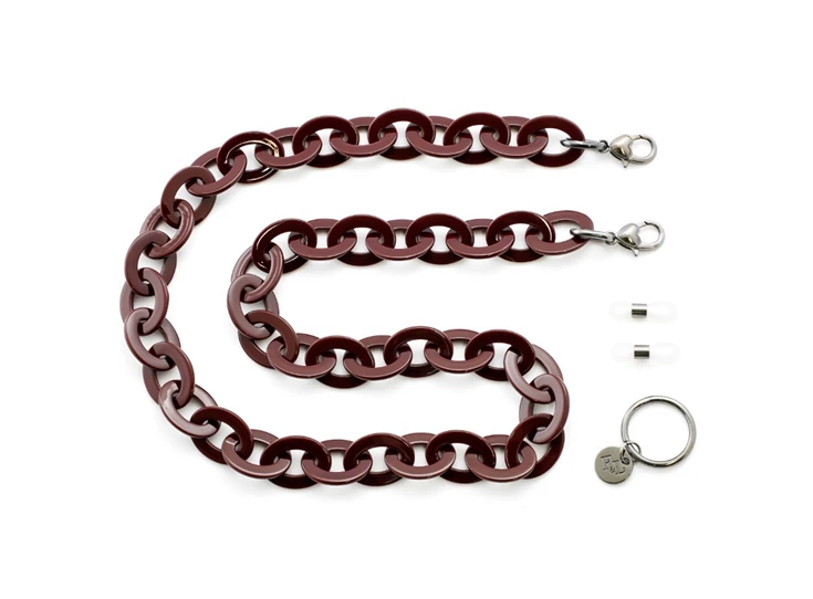 Frank-and-Lucie-Acetate-ketting-voor-bril-soft-pouche-intense-barolo