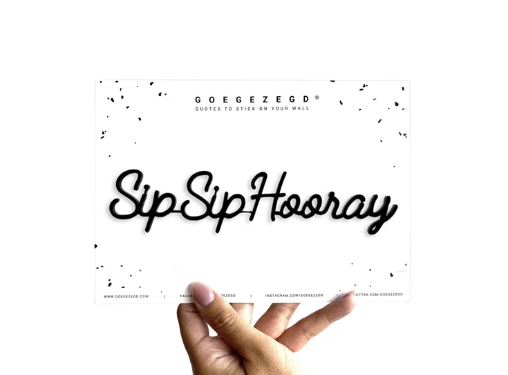 Goegezegd-A5-Sip-Sip-Hooray-zwart