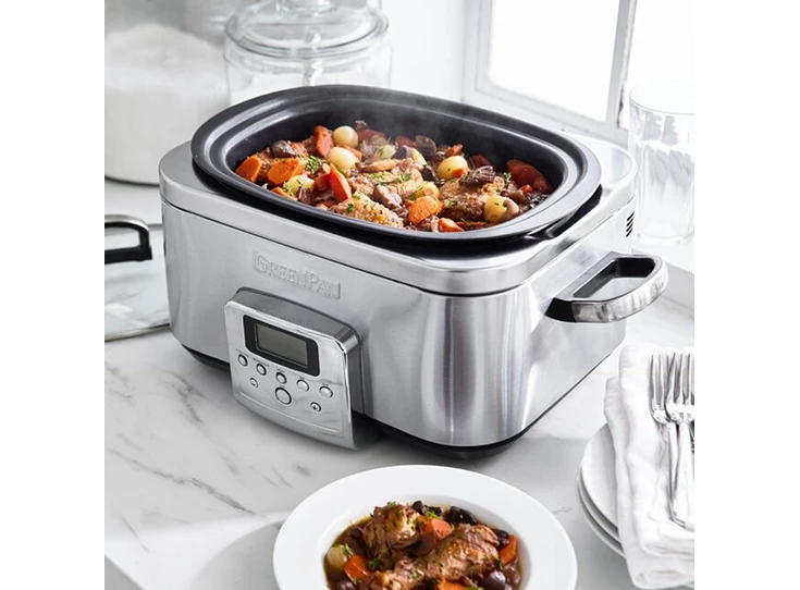 Greenpan-slow-cooker-6L-inox