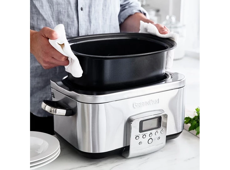 Greenpan-slow-cooker-6L-inox