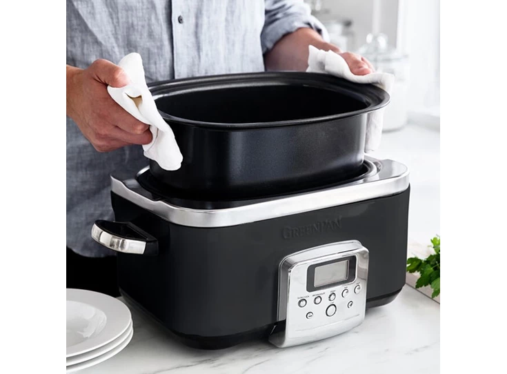 Greenpan-slow-cooker-6L-zwart