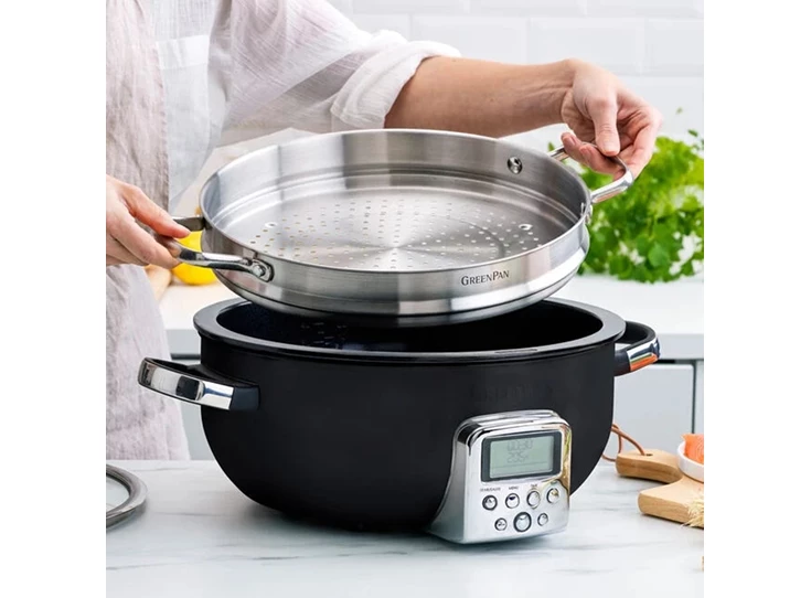Greenpan-stoominzet-voor-omni-cooker-D30cm