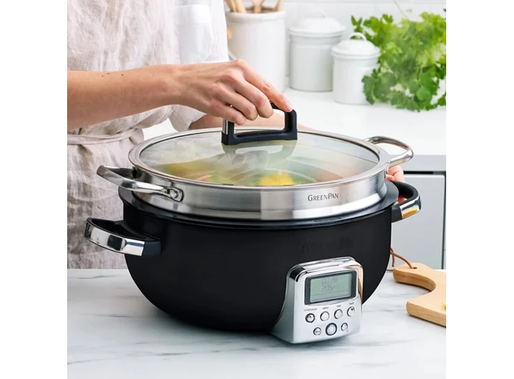 Greenpan-stoominzet-voor-omni-cooker-D30cm