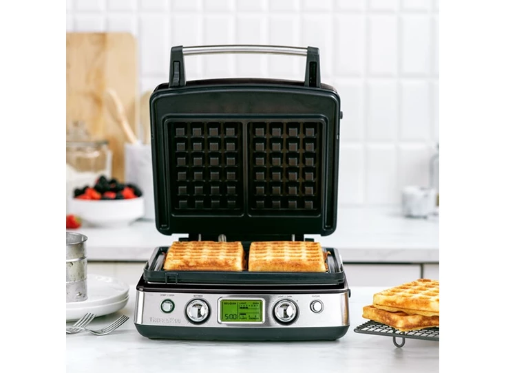 Greenpan-wafelijzer-met-platen-voor-klassieke-wafels-Luikse-Brusselse-wafels-zwart