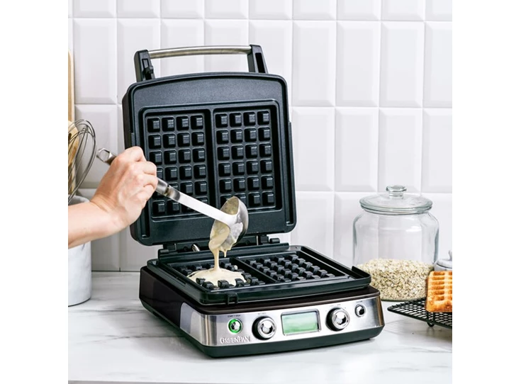Greenpan-wafelijzer-met-platen-voor-klassieke-wafels-Luikse-Brusselse-wafels-zwart