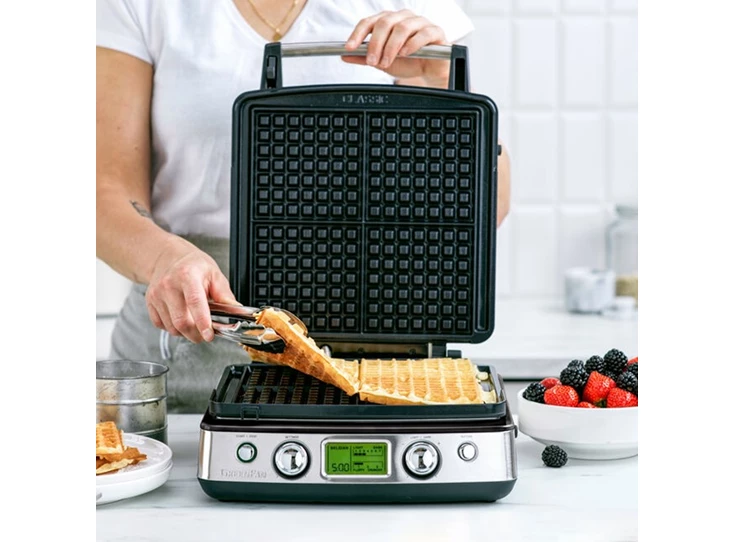 Greenpan-wafelijzer-met-platen-voor-klassieke-wafels-Luikse-Brusselse-wafels-zwart