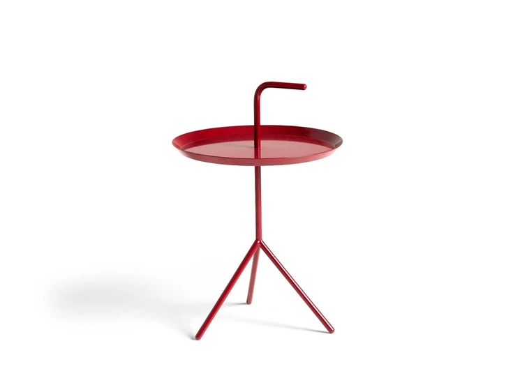 Hay-DLM-bijzettafel-cherry-red-high-gloss