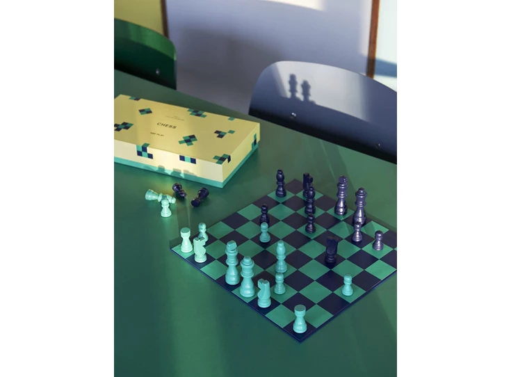 Hay-gezelschapsspel-schaakspel-groen