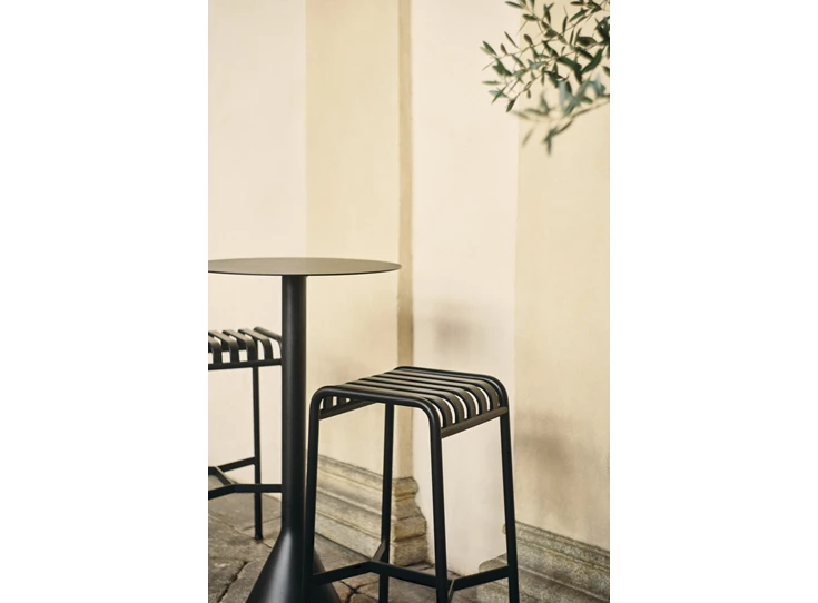 Hay-Palissade-Cone-table-high-rond-60x74cm-anthracite