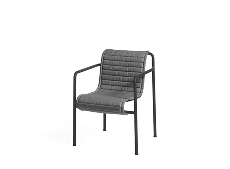 Hay-Palissade-zit-en-rugkussen-voor-dining-armchair-anthracite