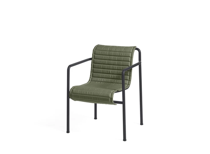Hay-Palissade-zit-en-rugkussen-voor-dining-armchair-olive