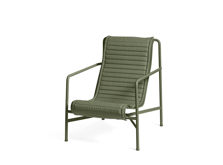 Hay-Palissade-zit-en-rugkussen-voor-lounge-chair-high-olive
