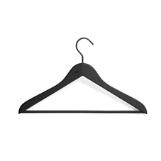 Hay-Soft-kapstok-Slim-met-broeklat-zwart-set-van-4