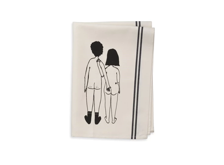 Helen-B-theedoek-set-van-2-50x70cm-naked-couple-back-patroon