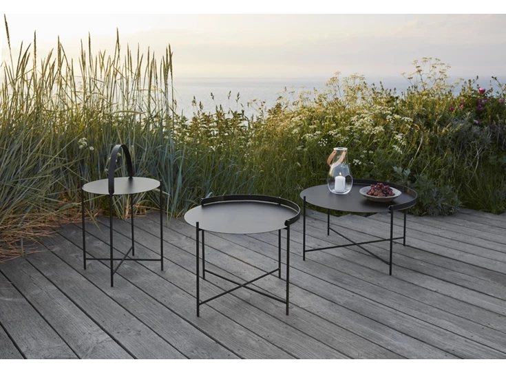 Houe-Edge-bijzettafel-D46cm-H50cm-zwart